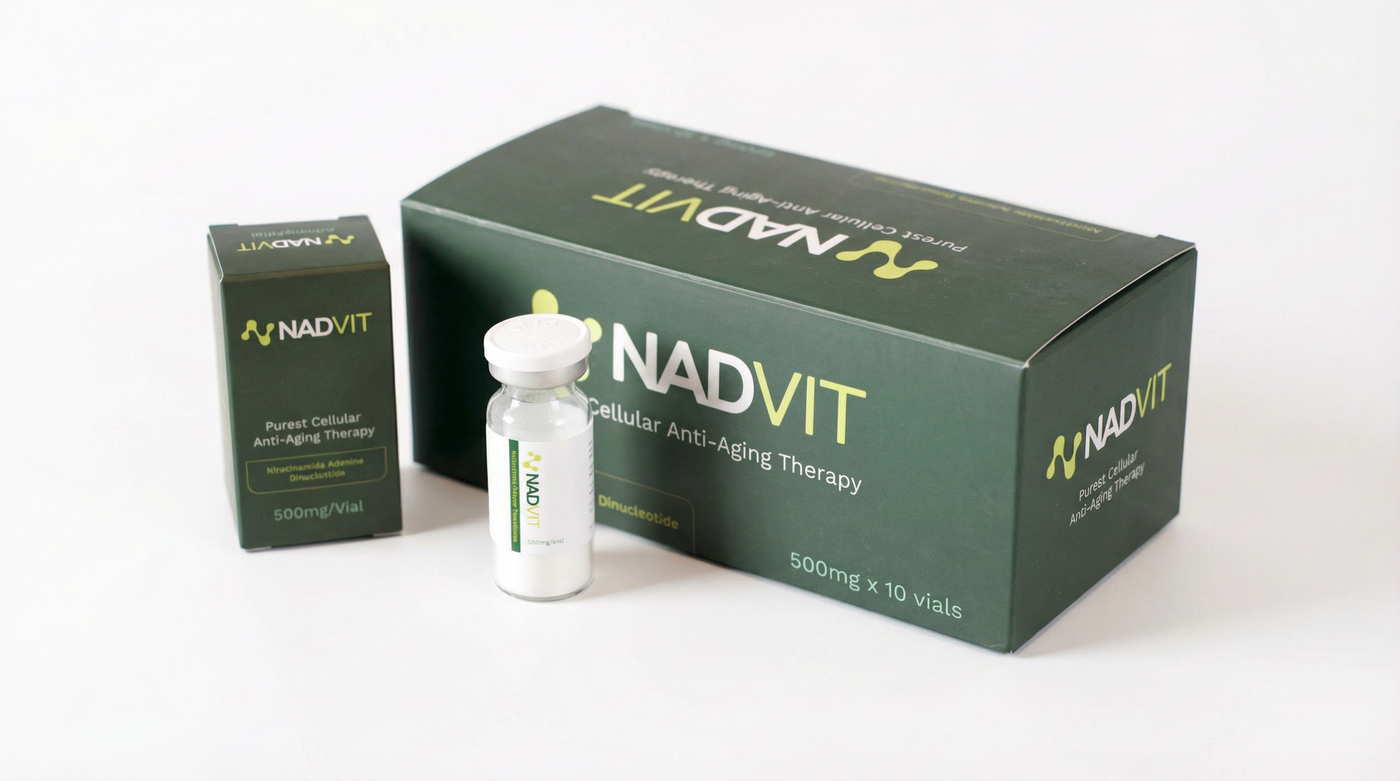 NADVIT Infusion – Intravenöse NAD+ Therapie für Kliniken und Arztpraxen