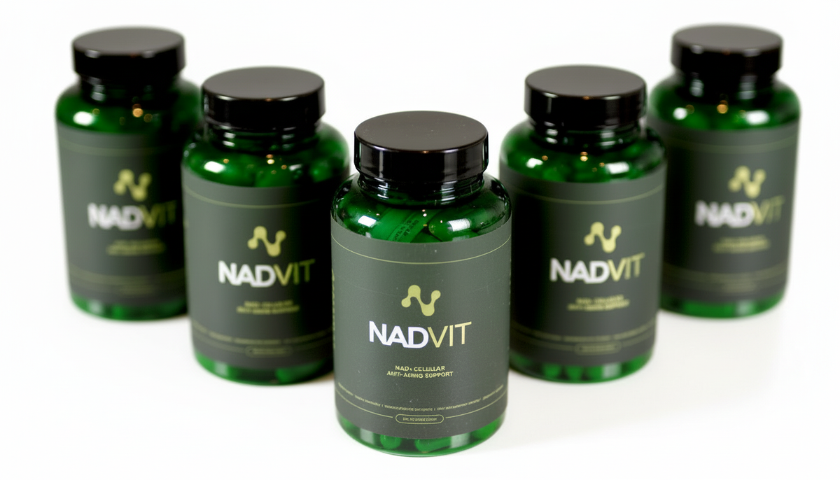 NADVIT NAD+ Supplement – 3-Pathway-Formel mit NMN, Nicotinamid-Ribosid und Niacin